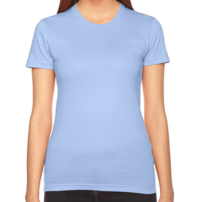 Sorority American Apparel Baby Blue T-shirt