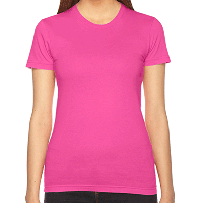Sorority American Apparel Fuschia T-shirt