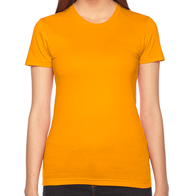 Sorority American Apparel Gold T-shirt