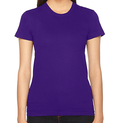 Sorority American Apparel Purple T-shirt