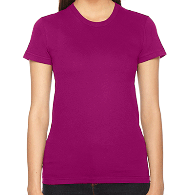 Sorority American Apparel Raspberry T-shirt