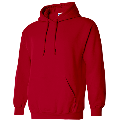 Fraternity & Sorority Gildan Red hooded sweatshirt