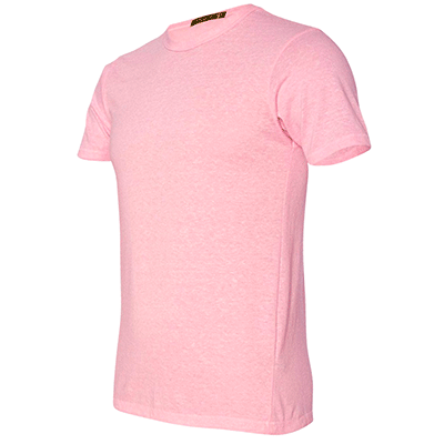 Sorority Alternative Eco Pink Ribbon Tri Blend Eco Heather T-shirt