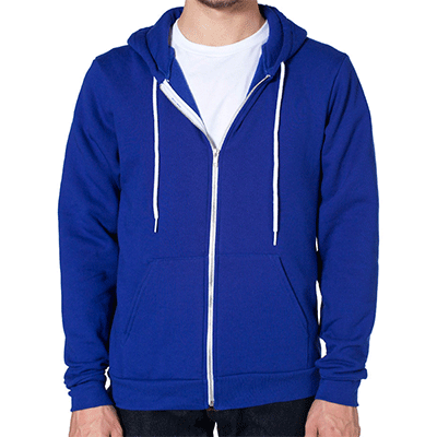 Fraternity & Sorority American Apparel Lapis Full-Zip Hooded Sweatshirt