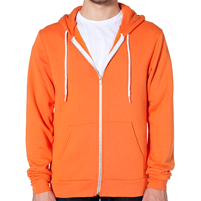 Fraternity & Sorority American Apparel Tang Full-Zip Hooded Sweatshirt