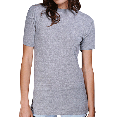 Fraternity & Sorority American Apparel Athletic Heather Tri-Blend Crewneck Track T-Shirt