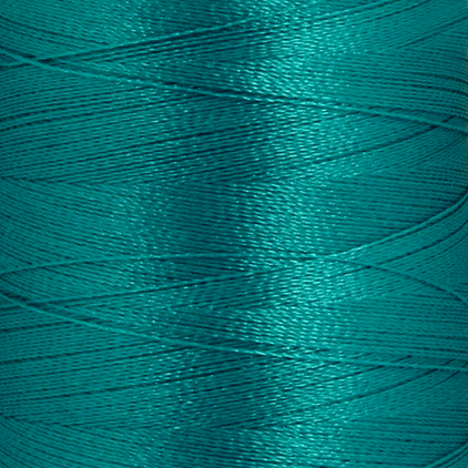Turquoise embroidery thread