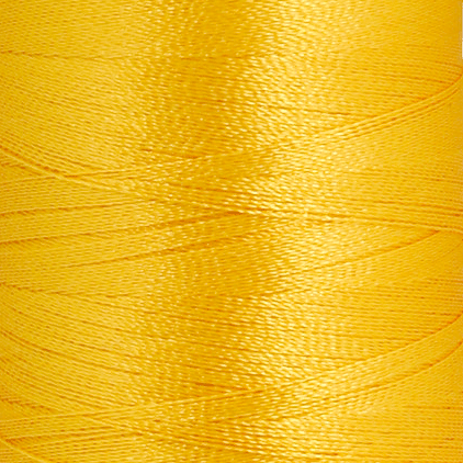 Yellow embroidery thread