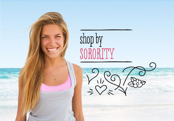 Shop by your Sorority