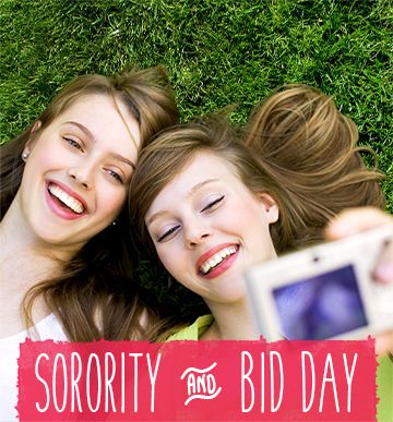 Sorority Bid Day t shirts